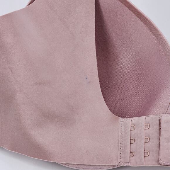 Soma Pink Vanishing Back Full Coverage Underwire Smooth Cups Bra Size 42C - Picture 3 of 4